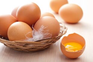 Brug af æg giver dig mulighed for at opnå en høj kosmetologisk og æstetisk effekt